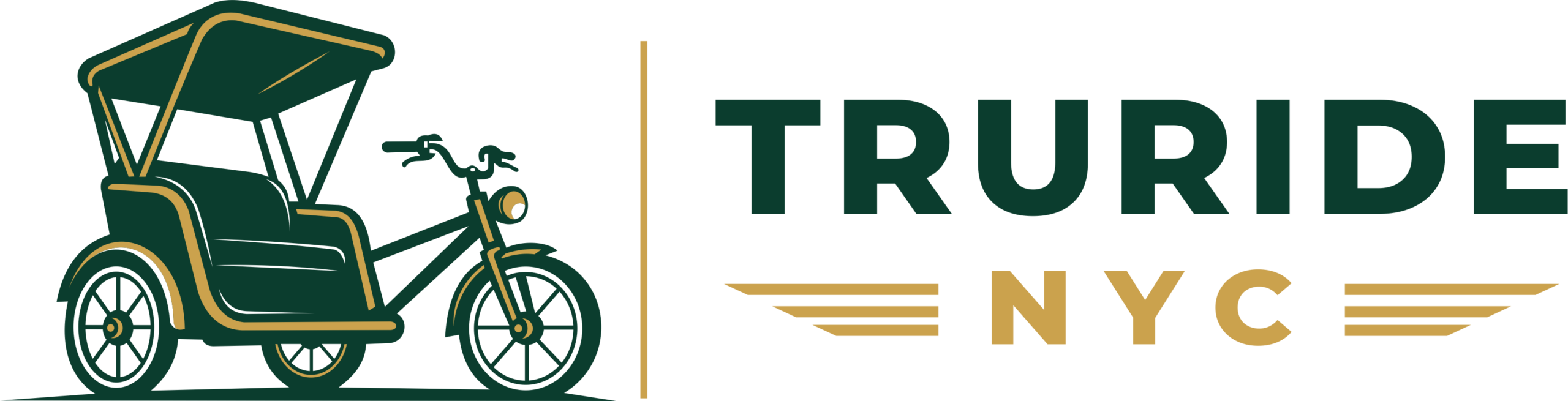 TruRide NYC — Central Park pedicab tour logo