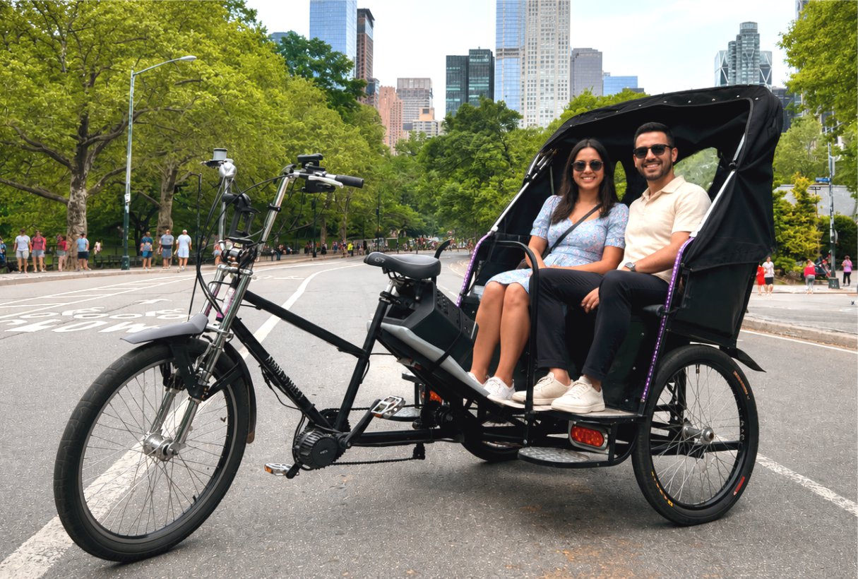 Private Central Park Pedicab Tour in NYC