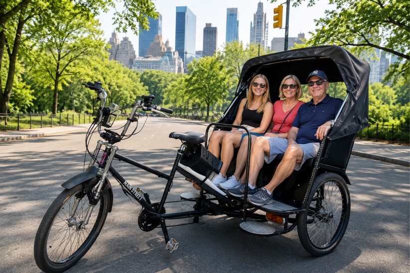 2 Hour Central Park Pedicab Tour