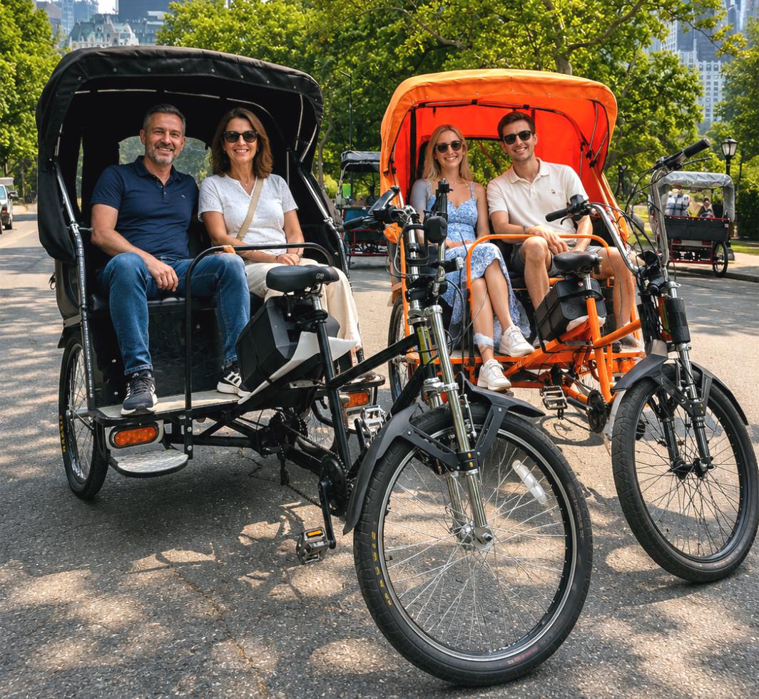 1 Hour Central Park Pedicab Tour