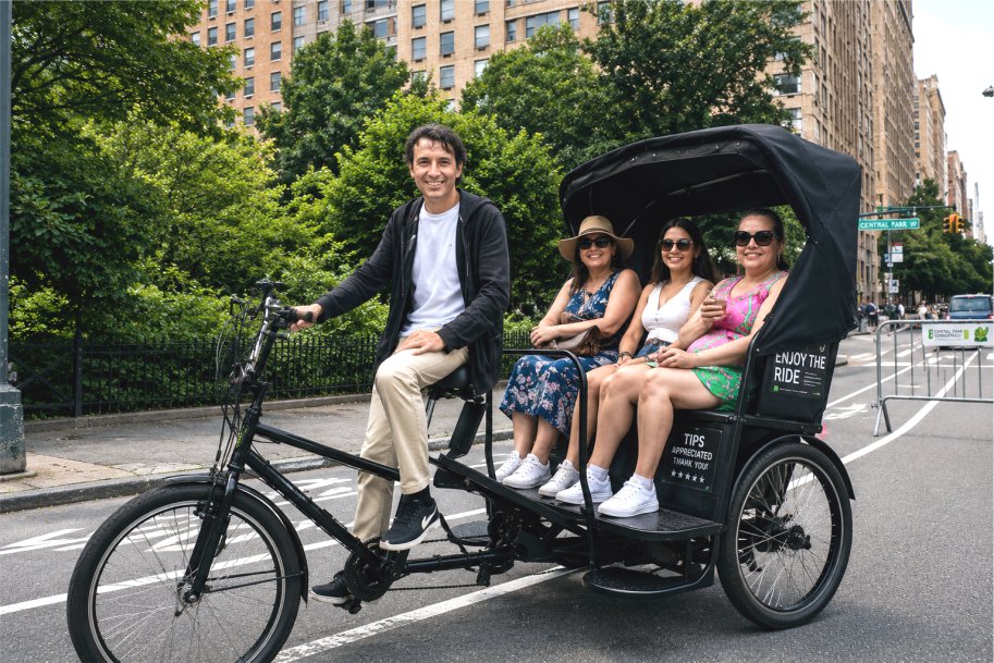 2 Hour Central Park Pedicab Tour