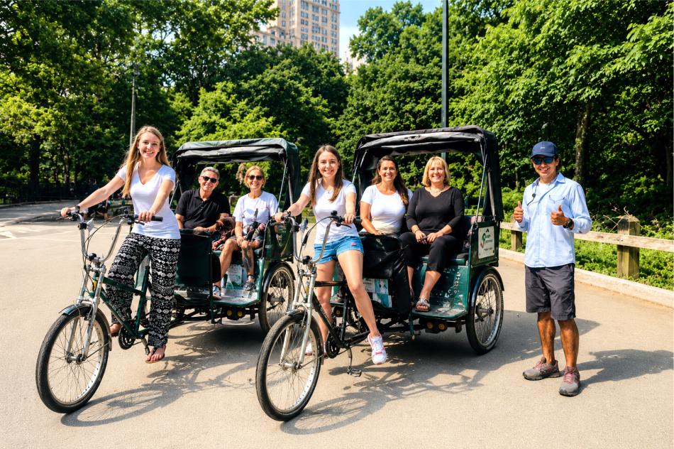 2 Hour Central Park Pedicab Tour