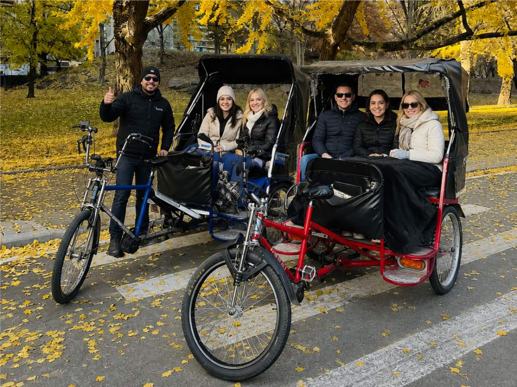 2 Hour Central Park Pedicab Tour