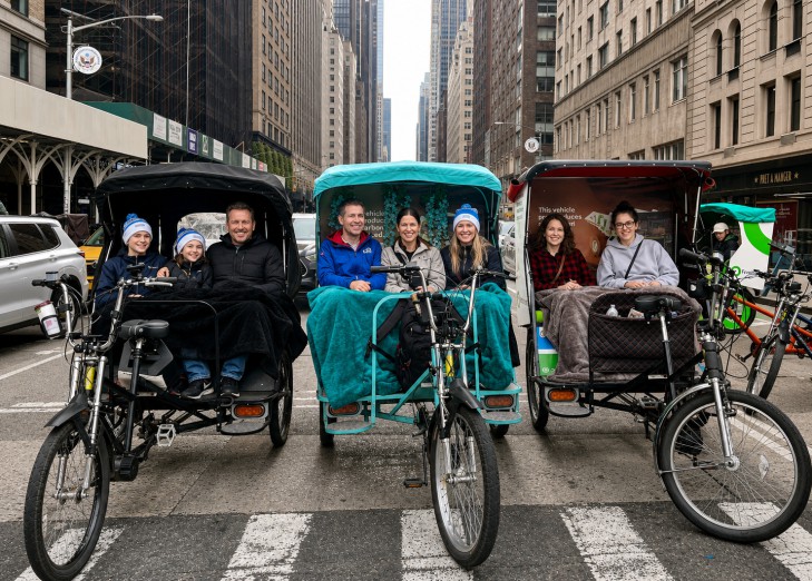 Group Adventures — NYC pedicab tours gallery